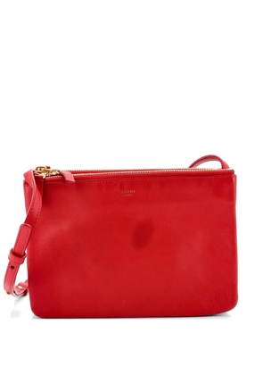 Celine Pre-Owned Trio Leather Small crossbody bag - Red