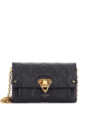 Louis Vuitton Pre-Owned Vavin Chain Wallet Monogram Empreinte Leather clutch bag - Black