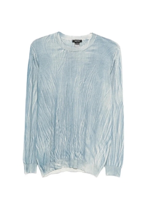 Avant Toi textured knitwear - Blue