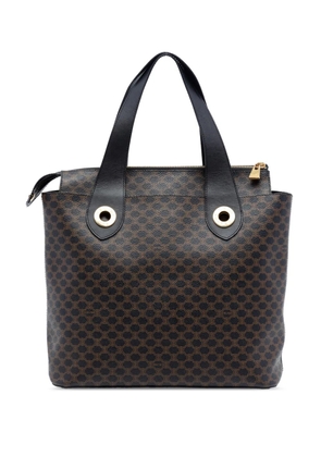 Celine Pre-Owned 20th Century Macadam Coated Canvas tote bag - Brown