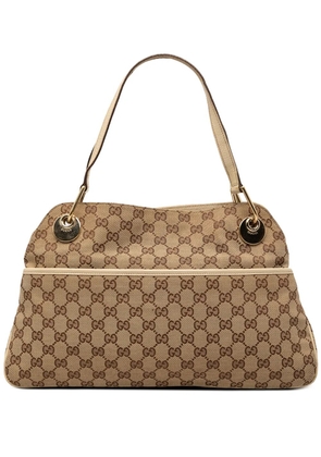 Gucci Pre-Owned 2000-2015 GG Canvas Eclipse shoulder bag - Brown