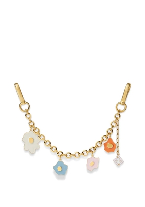 FENDI Sunny Side Flowers bag charm - Gold