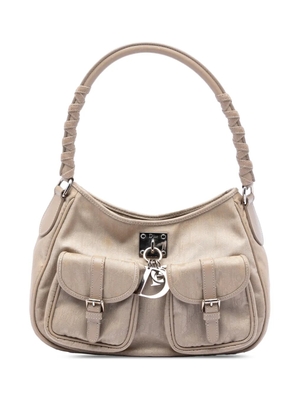 Christian Dior Pre-Owned 2007 Diorissimo Trotter Canvas Lovely Charm shoulder bag - Brown