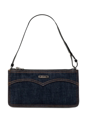 Miu Miu Pre-Owned 2010-2025 Denim shoulder bag - Blue