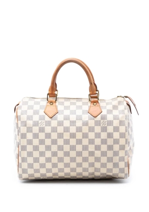 Louis Vuitton Pre-Owned 2011 Damier Azur Speedy 30 boston bag - White