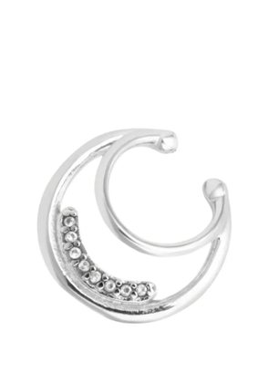 YPARIS Maris G crescent-shape ear cuff - Silver