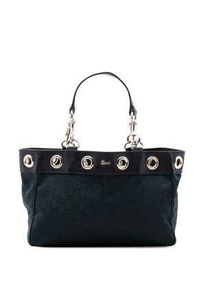 Gucci Pre-Owned 2016-2025 Medium GG Canvas Positano tote bag - Black