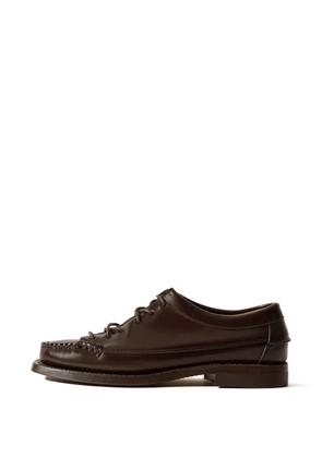 Hereu Priego lace-up squared loafers - Brown