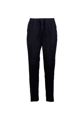 Altea elasticed-waist trousers - Blue