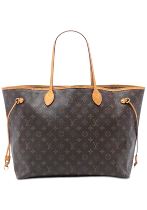 Louis Vuitton Pre-Owned 2012 Monogram Neverfull GM tote bag - Brown