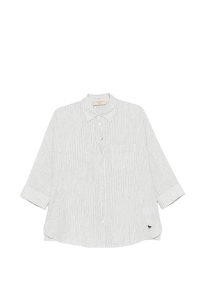 Weekend Max Mara Panetto striped-pattern shirt - White