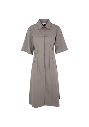 Antonelli short-sleeve shirt dress - Grey