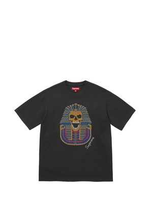 Supreme King Tut rhinestone T-shirt - Black