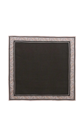 ZIMMERMANN polka-dot floral scarf - Black
