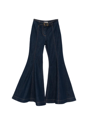 ZIMMERMANN Luna belt-detail jeans - Blue