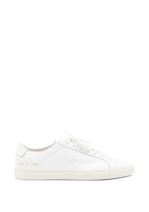 Common Projects lace-up leather sneakers - White