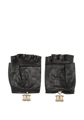 DSQUARED2 quilted studded gloves - Black