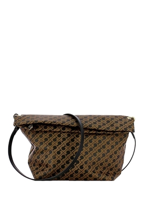 Gherardini Monogram-pattern crossbody bag - Brown
