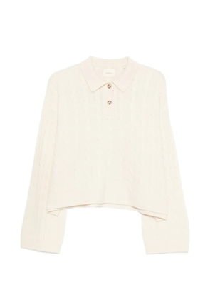 DÔEN Cambridge cable-knit sweater - Neutrals