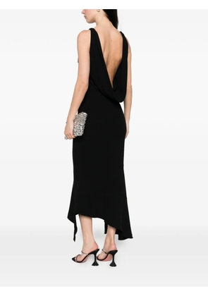 THE ANDAMANE Carmen open back dress - Black