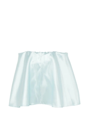 L'IDÉE Aman strapless top - Blue