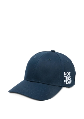 ASPESI panelled hat - Blue