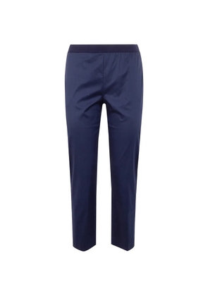 Liviana Conti ribbed-waistband leggings - Blue
