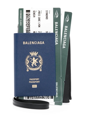 Balenciaga Passport phone case - Black