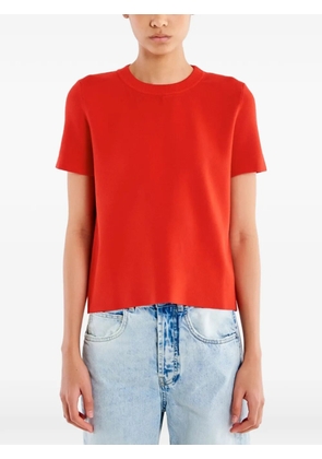 VICOLO crew-neck short-sleeve T-shirt - Red