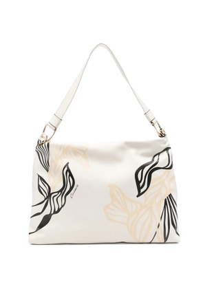 cromia Wild floral-print tote bag - Neutrals