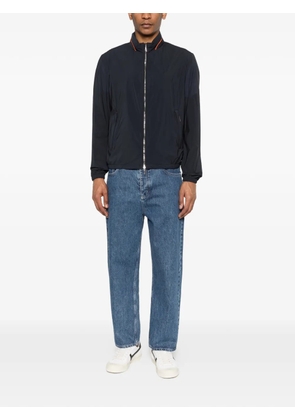 Moorer Prestwick zip jacket - Blue