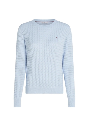 Tommy Hilfiger cable knit sweater - Blue