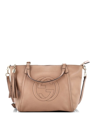 Gucci Pre-Owned Soho Convertible Top Handle Bag Leather Small satchel - Neutrals