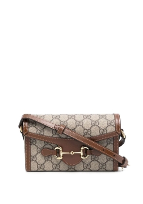 Gucci mini Horsebit 1955 shoulder bag - Neutrals