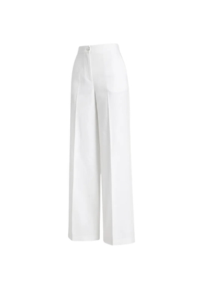 PINKO wide-leg trousers - White