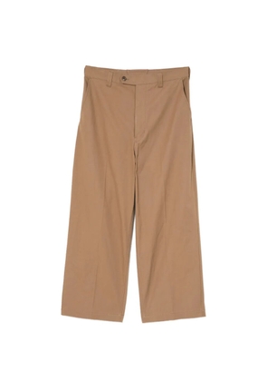 Comme des Garçons Homme cotton trousers - Brown