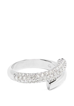 Swarovski Dextera crystal-embellished ring - Silver