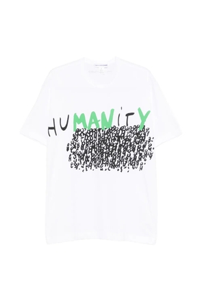Comme Des Garçons Shirt graphic-print T-shirt - White