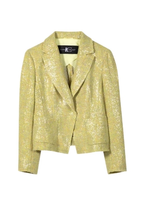 Luisa Cerano sequin-embellished blazer - Yellow
