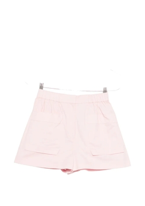 Maje elastic-waistband shorts - Pink