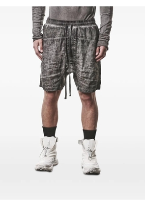 Thom Krom drawstring woven shorts - Grey
