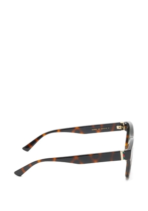 Gucci Eyewear Havana square-frame sunglasses - Brown