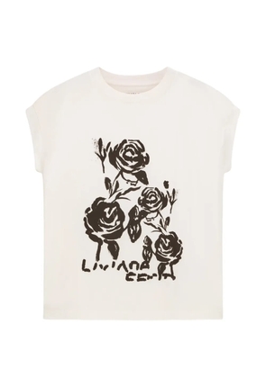 Liviana Conti Nayra floral-print T-shirt - White