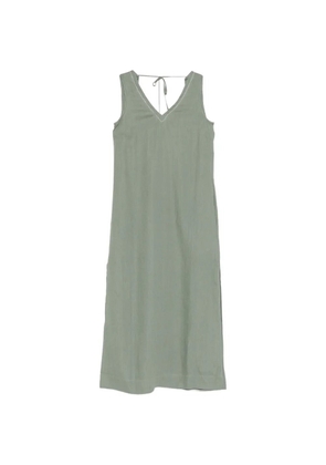 Peserico V-neck sleeveless midi dress - Green