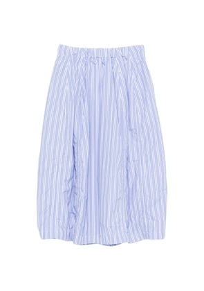 Bellerose Cinley striped-pattern midi skirt - Blue