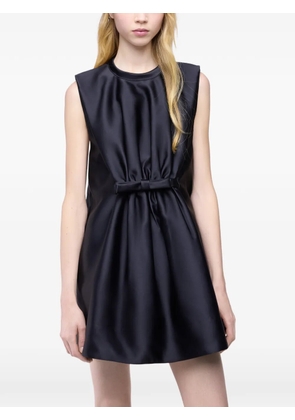 Rabanne bow mini dress - Black
