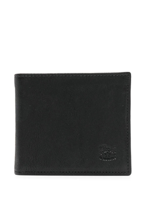Il Bisonte leather bi-fold wallet - Black
