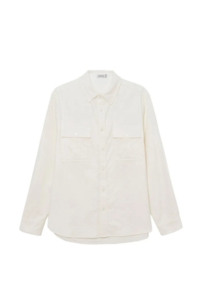 Simkhai Parkes double-gauze button-up shirt - Neutrals