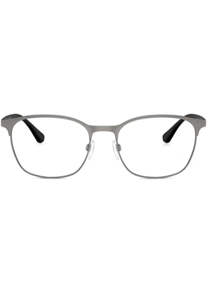 Emporio Armani square-frame glasses - Grey