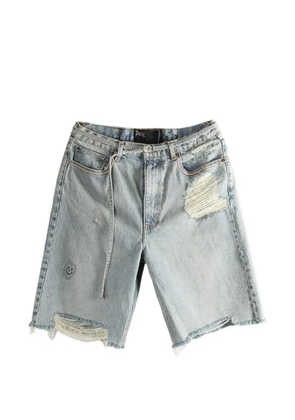 PALY HOLLYWOOD distressed shorts - Blue
